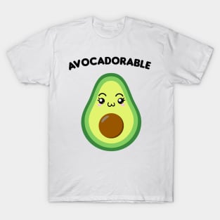 Adorable avocado Kawaii style T-Shirt